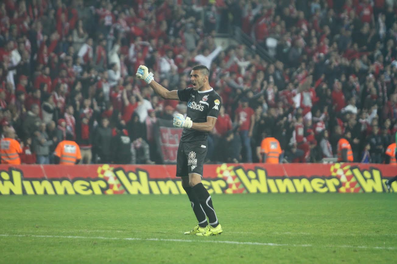 דודו גורש. גיבור הניצחון של ישראל במקדוניה (צילום ארכיון: שי מוגילבסקי)